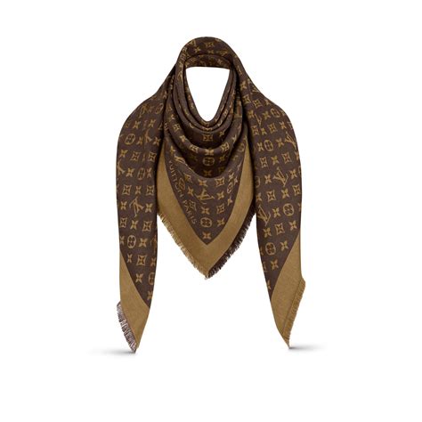 louis vuitton monogram denim shawl replica|louis vuitton monogram shawl price.